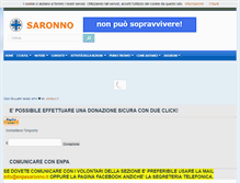 Tablet Screenshot of enpasaronno.it